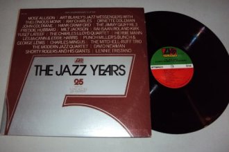 Cover art for Atlantic The Jazz Years - 25th Anniversary 2-LP Set.