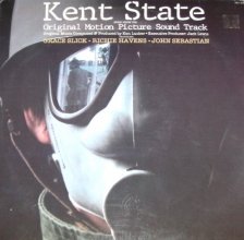 Cover art for "KENT STATE" 1981 MOTION PICTURE SOUNDTRACK LP.