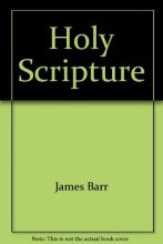Cover art for Holy Scripture: Canon, authority, criticism