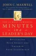 Cover art for The 21 Most Powerful Minutes in a Leader's Day: Revitalize Your Spirit and Empower Your Leadership