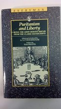 Cover art for Puritanism & Liberty (Everyman's Library)