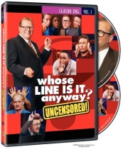 Cover art for Whose Line Is It Anyway? - Season 1, Vol. 1  (U.S. Version)