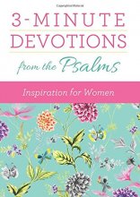 Cover art for 3-Minute Devotions from the Psalms: Inspiration for Women