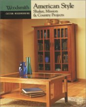 Cover art for American Style: Shaker, Mission & Country Projects (Custom Woodworking)