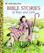 Cover art for Bible Stories of Boys and Girls (Little Golden Book)