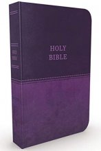 Cover art for KJV, Value Thinline Bible, Large Print, Leathersoft, Purple, Red Letter Edition, Comfort Print: Holy Bible, King James Version