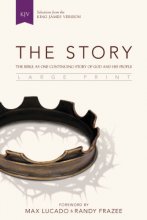 Cover art for KJV, The Story, Large Print, Hardcover: The Bible as One Continuing Story of God and His People