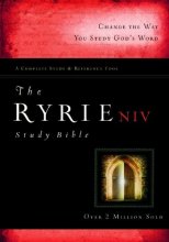 Cover art for The Ryrie NIV Study Bible Hardback Red Letter (Ryrie Study Bibles 2008)