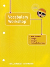 Cover art for Vocabulary Workshop: Fifth Course (Elements of Language)