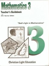 Cover art for Mathematics 3: Teachers Guidebook (Math 300) - Sunrise Edition