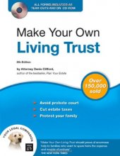 Cover art for Make Your Own Living Trust (Book & CD-ROM)
