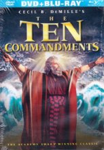 Cover art for The Ten Commandments (Four-Disc Special Edition) [Blu-ray + Dvd] (1956)