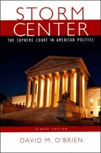 Cover art for Storm Center: The Supreme Court in American Politics, Eighth Edition