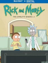 Cover art for Rick and Morty: Seasons 1-3 (BD) [Blu-ray]