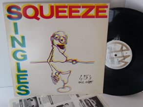 Cover art for Squeeze - Singles - 45's And Under - A&M Records - AMLH 68552