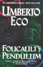 Cover art for Foucault's Pendulum