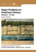 Cover art for Major Problems in American History, Volume I (Major Problems in American History Series)