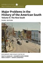 Cover art for Major Problems in the History of the American South, Volume 2 (Major Problems in American History Series)