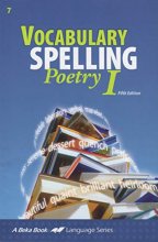 Cover art for Abeka Vocabulary Spelling Poetry I Fifth Edition 7th Grade