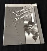 Cover art for ABeka Vocabulary Spelling Poetry I Teacher Quiz Key 13890