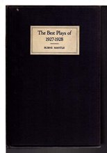 Cover art for The Best Plays of 1927-1928 and the Year Book of the Drama in America