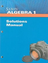 Cover art for Saxon Algebra 1 Solution Manual