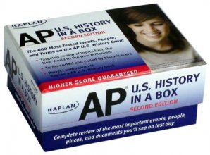 Cover art for Kaplan AP U.S. History in a Box