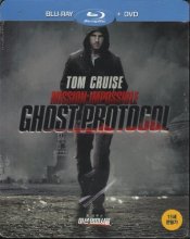 Cover art for Mission Impossible Ghost Protocol Blu-ray SteelBook