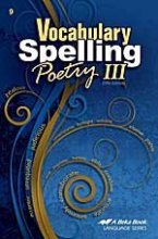 Cover art for Vocabulary Spelling Poetry III Fifth Edition 15784801