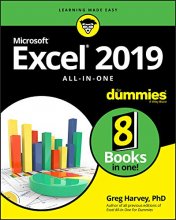 Cover art for Excel 2019 All-in-One For Dummies