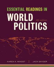 Cover art for Essential Readings in World Politics (Fourth Edition) (The Norton Series in World Politics)