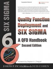 Cover art for Quality Function Deployment and Six Sigma, Second Edition (paperback): A QFD Handbook (QFD Handbooks)