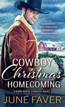 Cover art for Cowboy Christmas Homecoming (Dark Horse Cowboys)