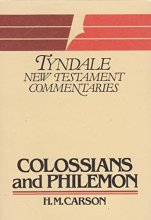 Cover art for The Epistles of Paul to the Colossians and Philemon: An Introduction and Commentary (Tyndale New Testament Commentaries)