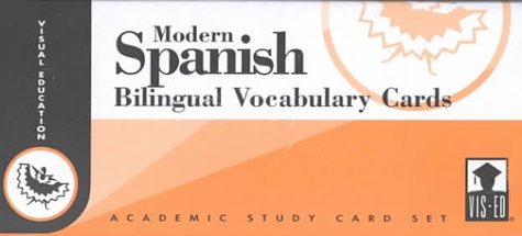 Cover art for Modern Spanish: Bilingual Vocabulary Cards (Spanish Edition)
