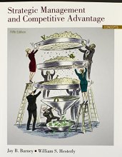Cover art for Strategic Management and Competitive Advantage: Concepts (5th Edition)