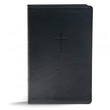 Cover art for CSB Everyday Study Bible, Black LeatherTouch