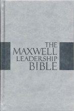 Cover art for The Maxwell Leadership Bible: New King James Version, Dove Gray Leathersoft, Study (Signature Series)