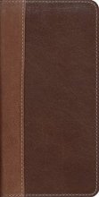 Cover art for NIV Trimline Bible, Renaissance Fine Leather, Sienna / Espresso