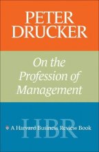 Cover art for Peter Drucker on the Profession of Management (Harvard Business Review Book)