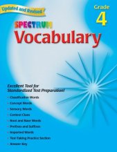Cover art for Spectrum Vocabulary, Grade 4