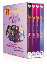 Cover art for Disney Descendants Wicked World Cinestory Comic Boxed Set