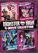 Cover art for Monster High: 4-Movie Collection