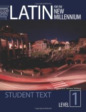 Cover art for Latin for the New Millennium: Student Text (Latin Edition) (Latin and English Edition)