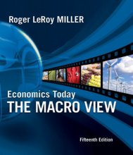 Cover art for Economics Today: The Macro View (15th Edition)