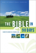 Cover art for The Bible in 90 Days: Cover to Cover in 12 Pages a Day (New International Version)