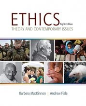 Cover art for Ethics: Theory and Contemporary Issues