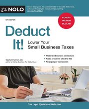 Cover art for Deduct It!: Lower Your Small Business Taxes