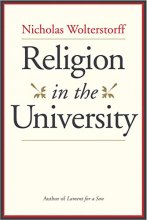 Cover art for Religion in the University