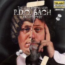 Cover art for The Ill-Conceived P.D.Q. Bach Anthology (contract) by Peter Schickele (1998-11-24)